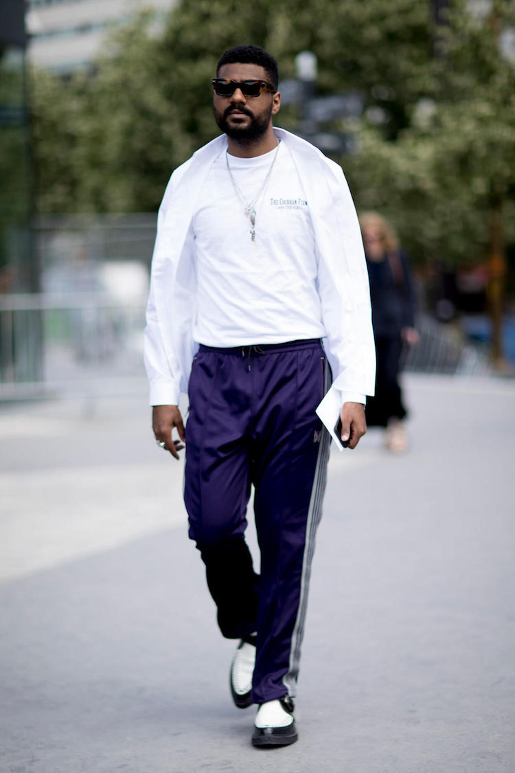 mode masculine 2018 printemps street style outfit sport chic