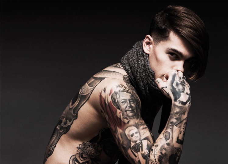 tatouage homme bras inspirations Stephen James amateur tattoo hommes