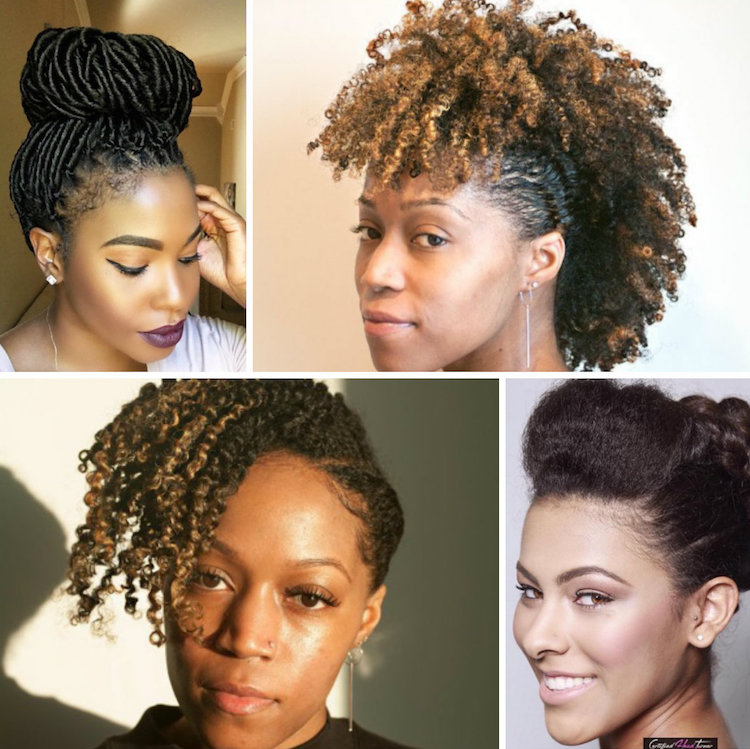 tendances coiffure 2018 femme noire- idées cheveux frisés ou crépus