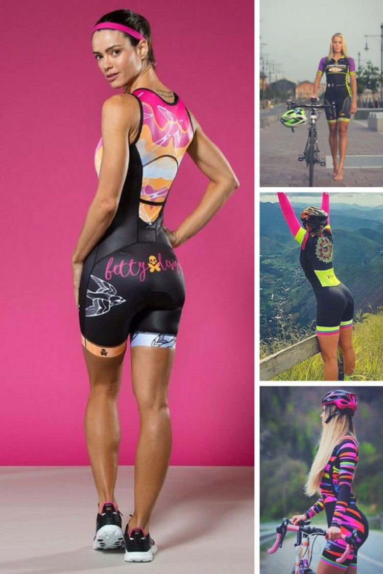 tenue cycliste femme stylée maillot cyclisme design