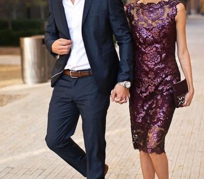 tenue mariage printemps homme et femme