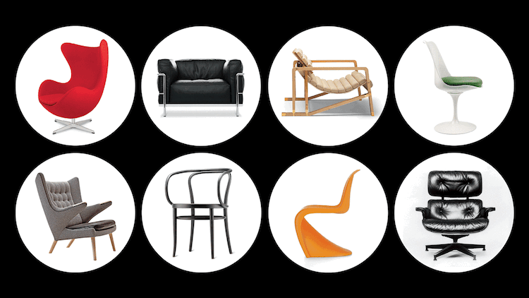 top chaises de design industriel dans le sens de pratique esthétique iconiqe