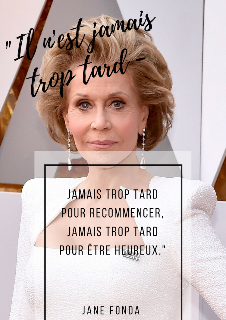 citation de célébrité sur le succès dans la vie par Jane Fonda