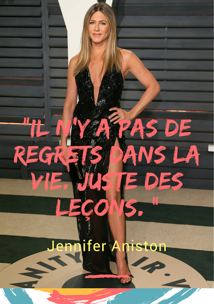 citation de célébrité sur le succès dans la vie par Jennifer Aniston