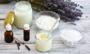 déodorant naturel fait maison parfumé à la lavande officinale