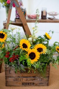 fleur de tournesol composition florale déco été
