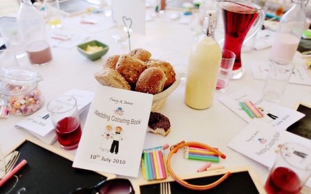 idees table enfants mariage dessins cartes diy