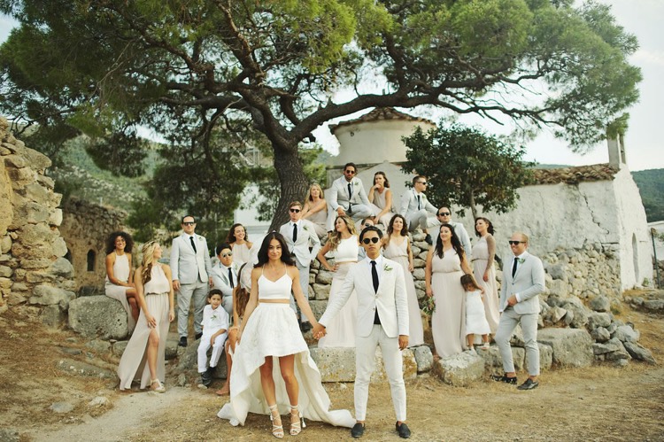 idée de lieu de réception pour un mariage bohème chic campagne côtière