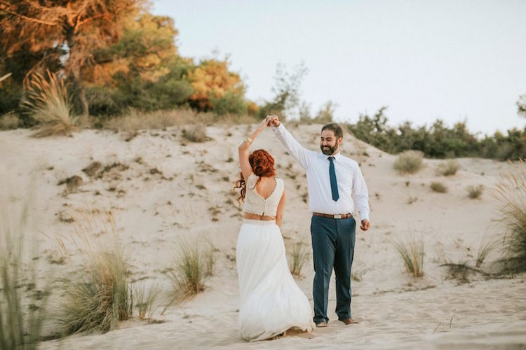 idées d' endroits pour un mariage bohème chic - plage à Thessalonique