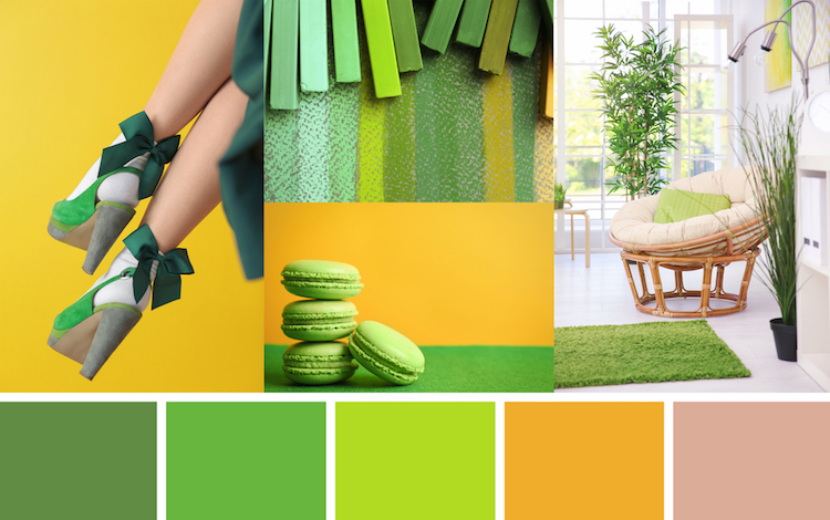 inspiration colorée à utilisser en décoration printemps 2018