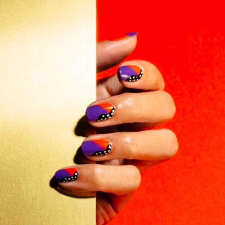 ongle d\u0027été dernières tendances déco manucure printemps été 2018 Ongle d\u0027été tendance 2018 en 40+ propositions fraîches donnant le ton pour la saison à
