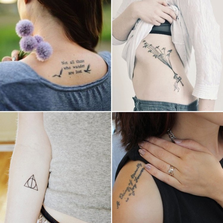 petit tatouage discret femme phrases signification cachée