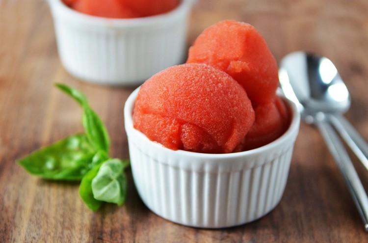 recette glace maison sorbet tomate