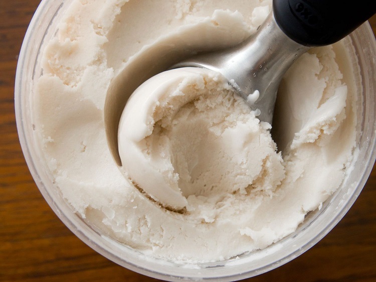 recette glace maison vanillée sans sorbetière