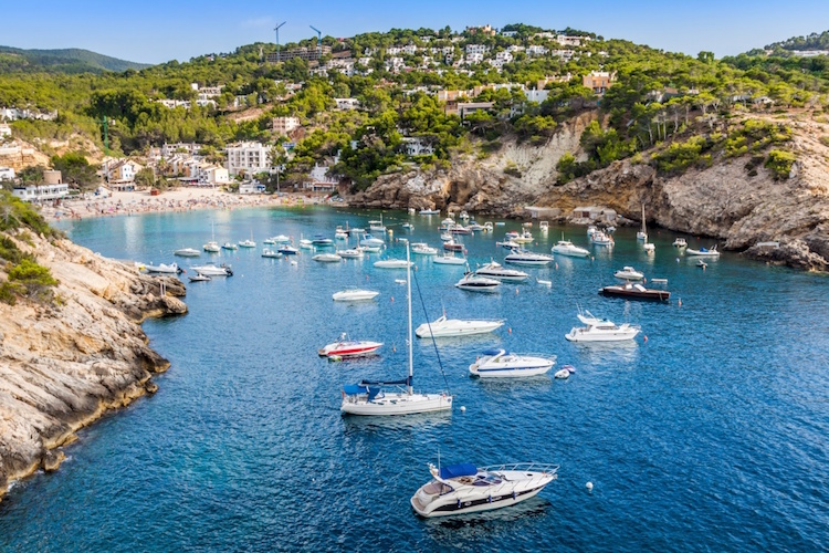 top destinations croisière en Méditerranée en voilier- archipel des îles Baléares