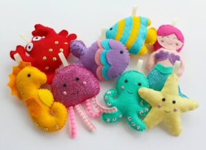 animaux marins idées DIY enfants