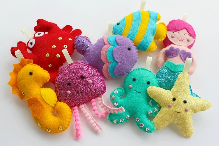 animaux marins idées DIY enfants