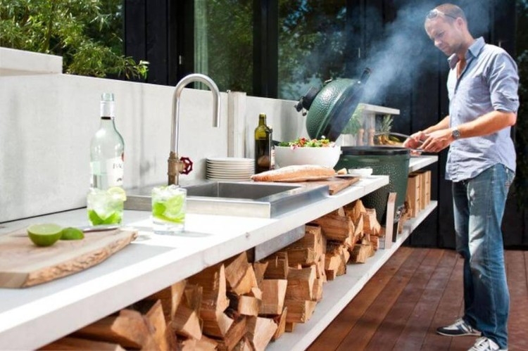 comment aménager cuisine extérieure d'été idées astuces conseils pratiques