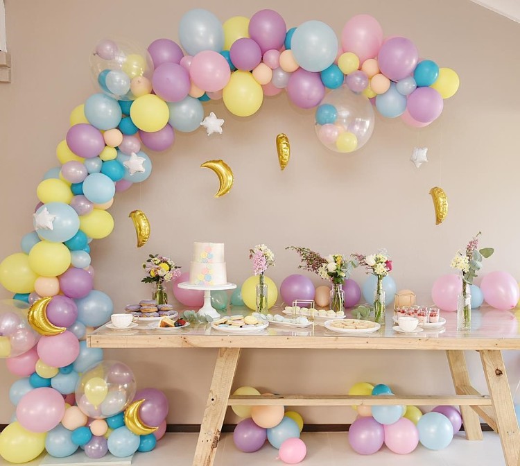 Décoration ballon anniversaire fille pour organiser une fête géniale