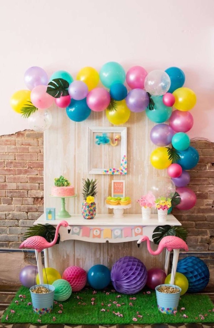 Decoration Ballon Anniversaire Fille Pour Organiser Une Fete Geniale