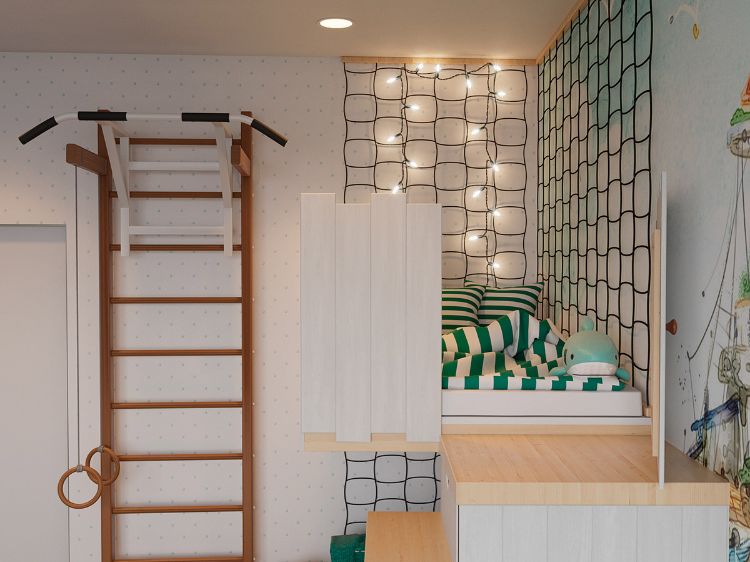 déco créative chambre enfant décoration intérieur scandinave