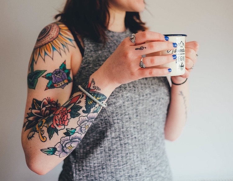 le tatouage tendance 2018 de style old school pour femmes et hommes