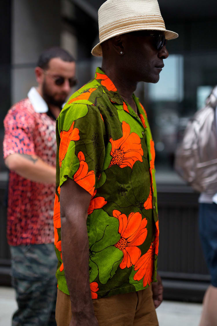 mode masculine ete 2018 chemise hawaienne imprime floral