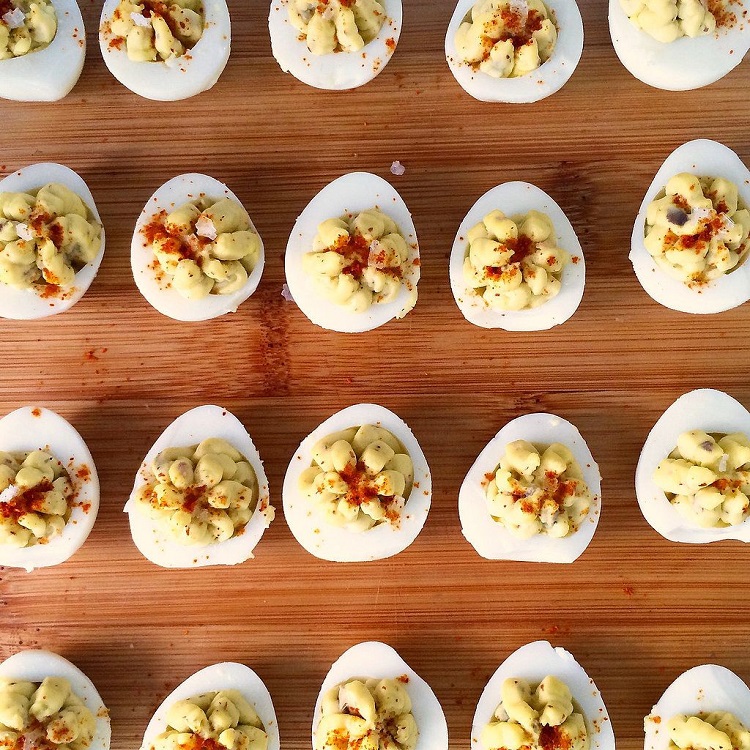 recettes amuse-bouche œuf idées diverses apéritif sain facile