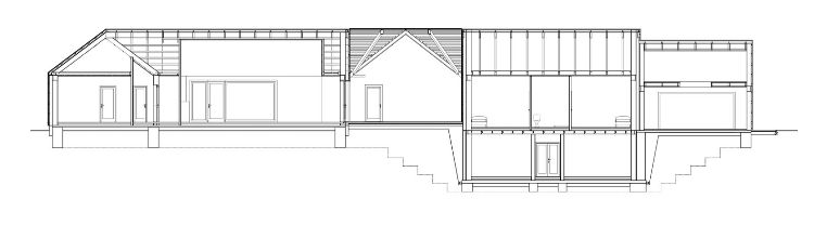 schéma de la maison en bois