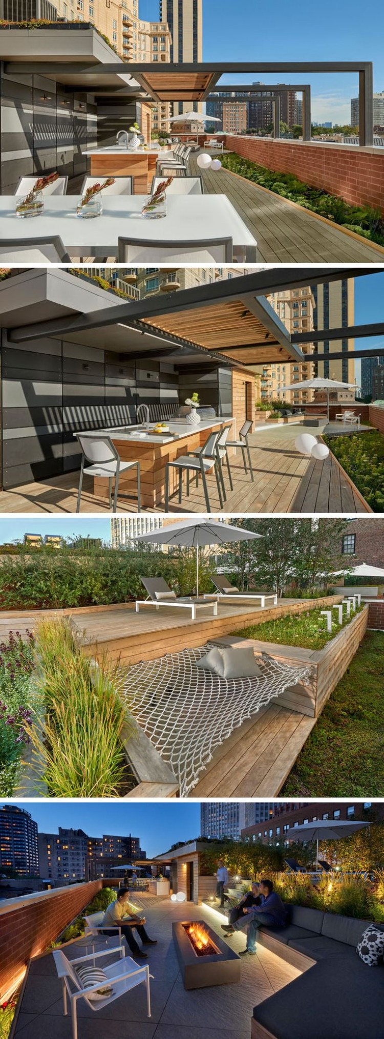 toit terrasse ambiances design revêtement sol ameublement moderne