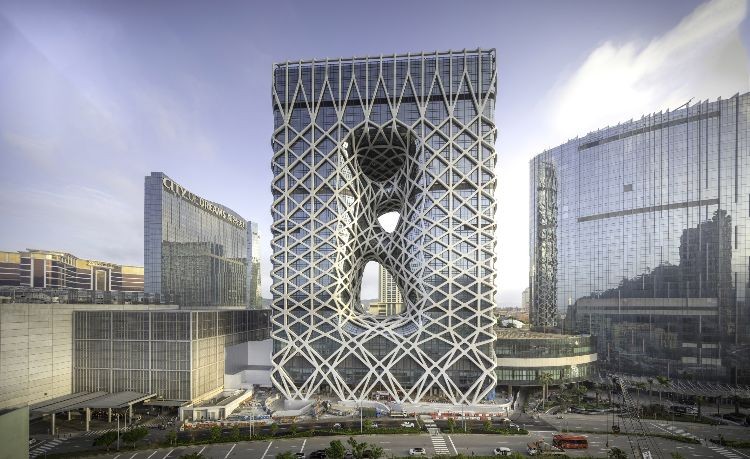 Zaha Hadid Architects hôtel super moderne design exceptionnel Macao Chine
