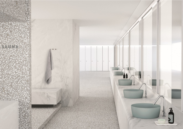 céramique sanitaire design moderne lavabo rond couleur agave