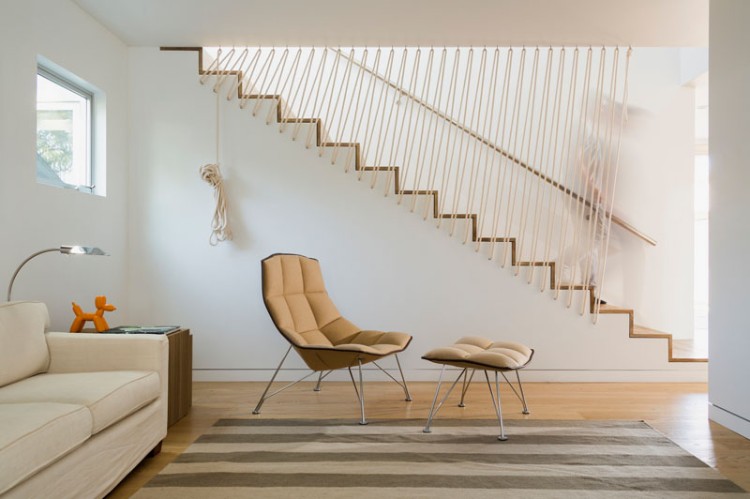 claustra escalier intérieur modèle gain place idéal espace limité
