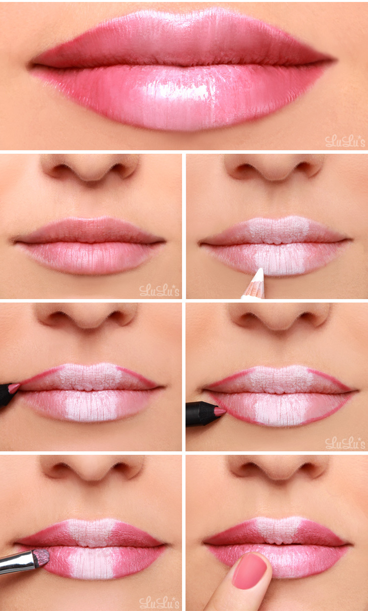 contouring lèvre pulpeuse effet naturel soft pink astuces maquillage tendance femme 2018