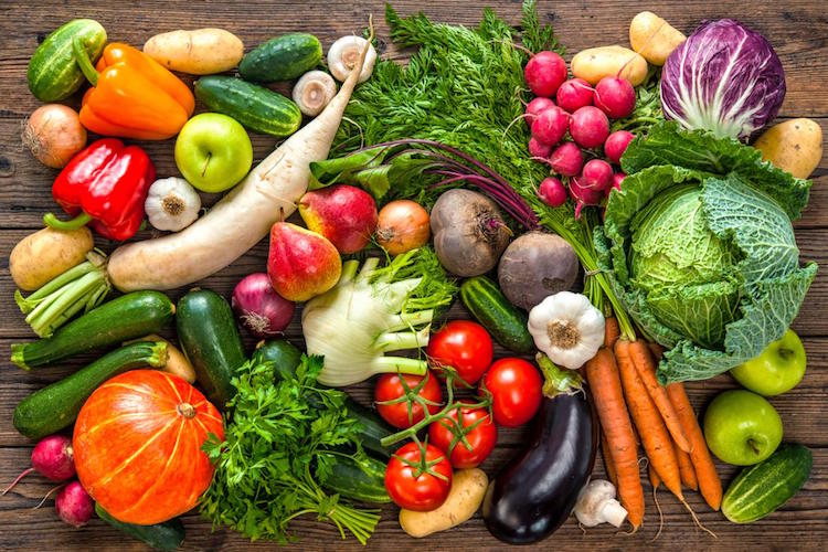 couleurs des legumes et des fruits vertus sante