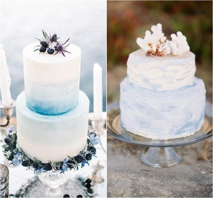 idées originales de gâteau mariage corail