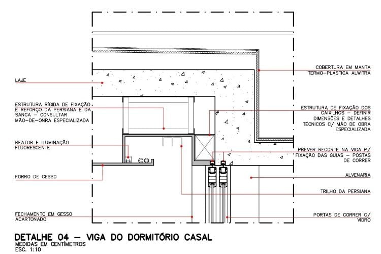 maison au Brésil schéma du projet