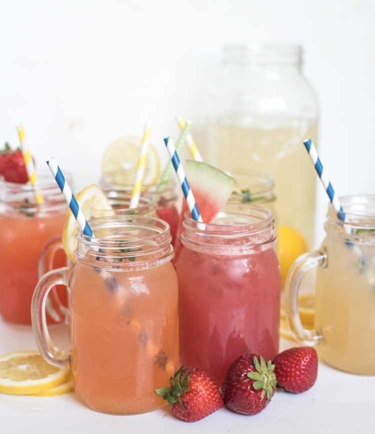 recette limonade maison rapide fraises citrons jaunes fruits rouges top idées cocktail sans alcool