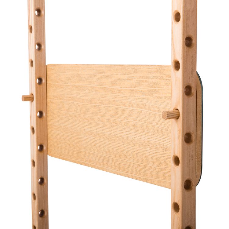 systeme de rangement modulable design dotdotdot frame cadre bois perfore elements assemblage sans outils