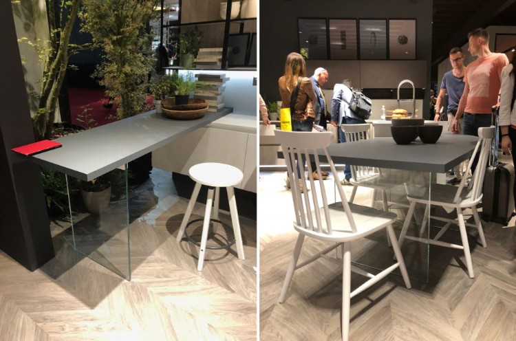 tendance cuisine 2018 design exceptionnel salon meubles Milan zoom meilleurs modèles