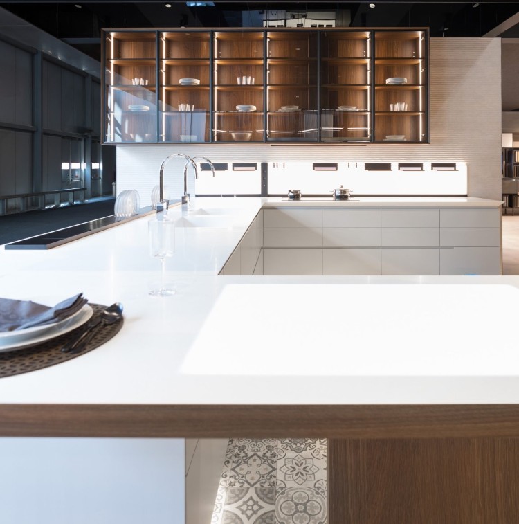 tendance cuisine 2018 focus nouveautés design intérieur inspirations salon meuble Milan