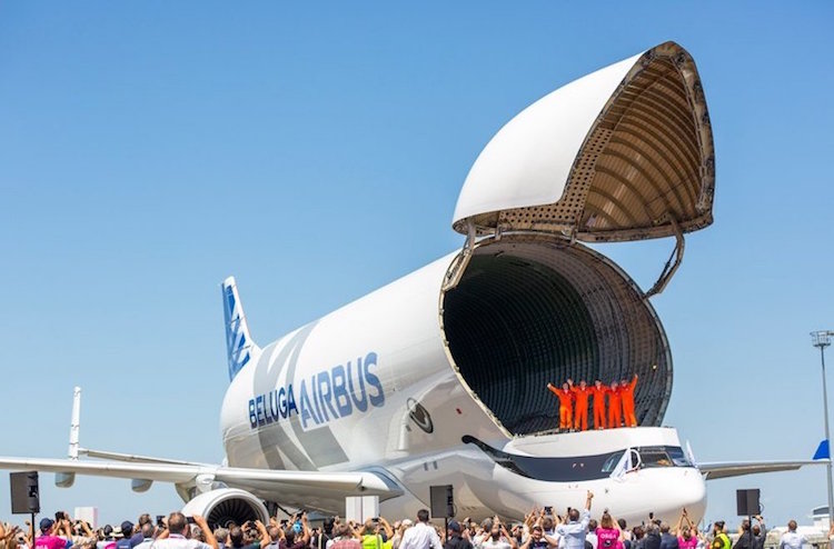 Airbus Beluga XL porte cargo frontale