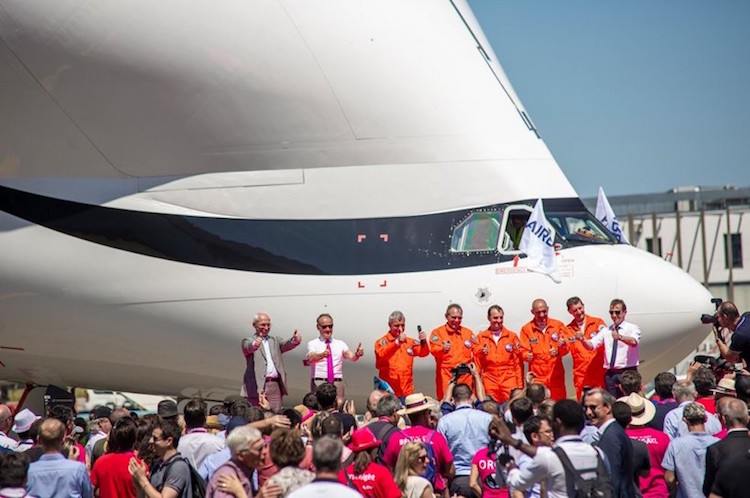 Airbus Beluga XL tests sol nouvel avion cargo Airbus 2018