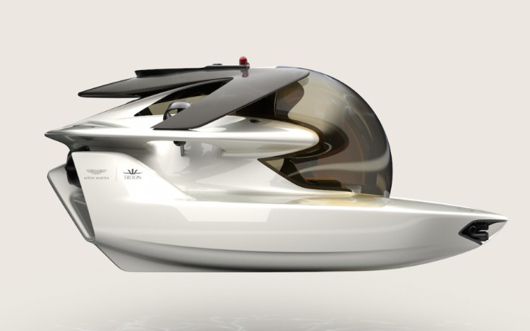 Aston Martin concept novateur avion du futur 2018 sous marin