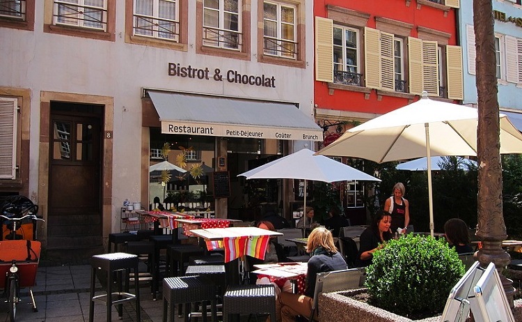 Bistrot et Chocolat restaurant végétarien Paris Strasbourg cuisine gourmande sans viande