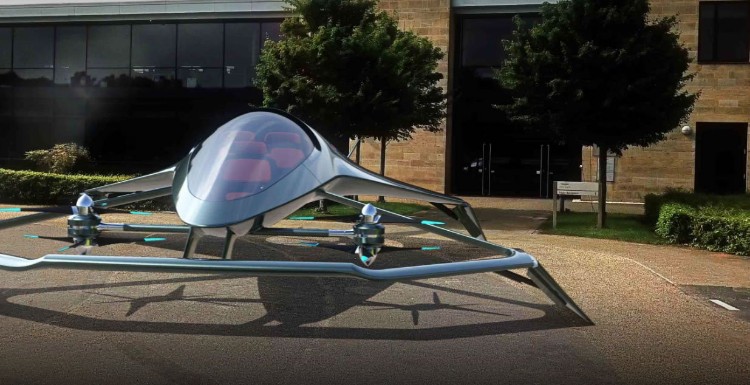 avion du futur Aston Martin Vision Concept 2018 projet novateur prometteur zoom caractéristiques