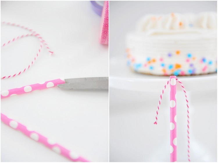 Decoration Gateau Mini Guirlande Diy Pour Egayer Vos Patisseries