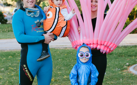 deguisement halloween famille inspiration animation Le Monde de Nemo