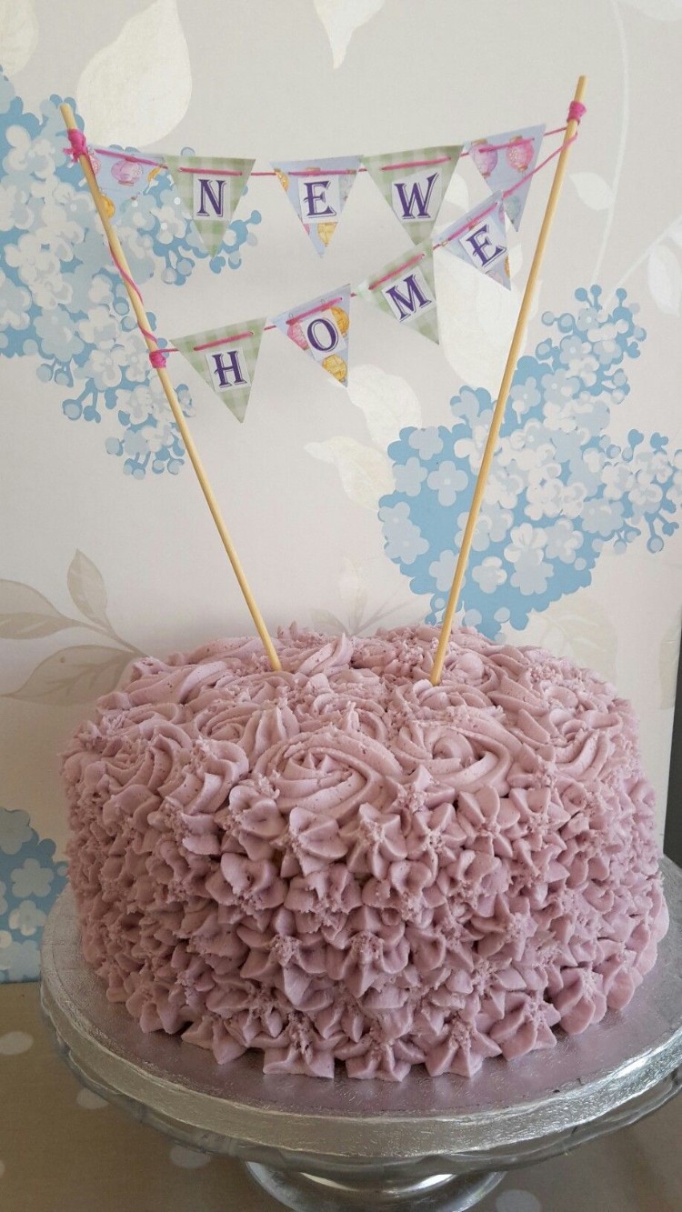 décoration gâteau adorable tuto mini guirlande fanions pour cake