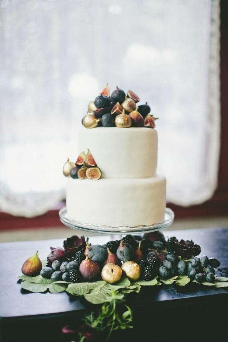 gâteau automne mariage thème automnale cake design impressionant